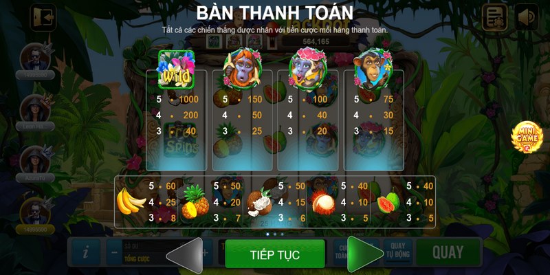 Giới thiệu dòng game Apes Go Wild Sun52 mới lạ 